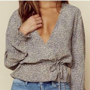 Blue life XS sold out vintage blouse